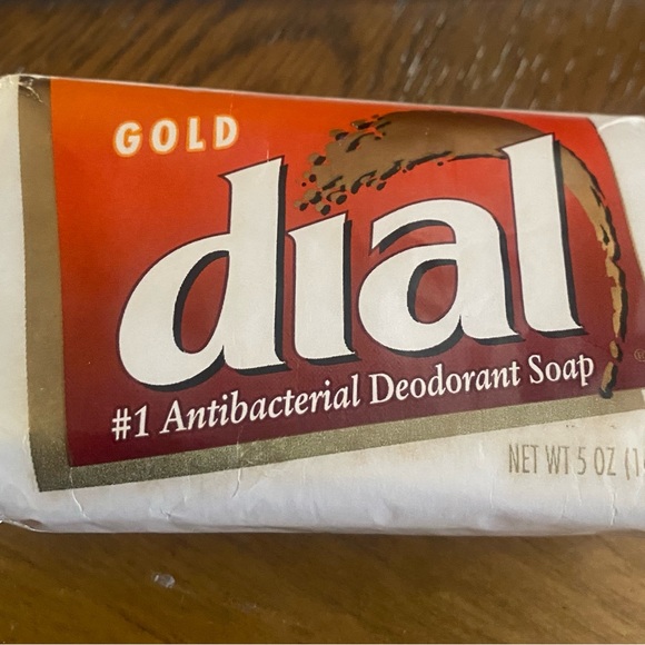Vintage dial Gold Antibacterial Deodorant Bar Soap NOS 5oz - Picture 1 of 2